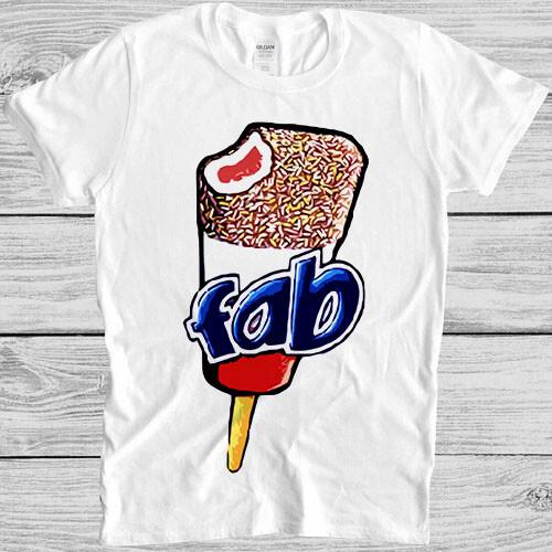 Fab Ice Cream T Shirt Lolly Wood Summer Gift Top Tee 173 XL