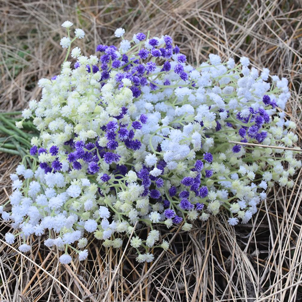 Braut Handsträuße Künstliche Hochzeitsblumen Simulation Schleierkraut Halte Strauß Dekoration