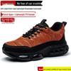 Scarpe di Sicurezza Nere da Uomo Coibentate Antiscivolo - Calzature con Costruzione Anti-Odore, Resistenti all'Usura, Anti-Schiacciamento, Anti-Perforazione
