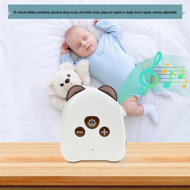 Portable Baby Sleep Aid: White Noise Machine & Lullaby Monitor