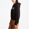 Timberland New Year Logo Print Loose Fit Hoodie Women Hoodies Black A42B2-001