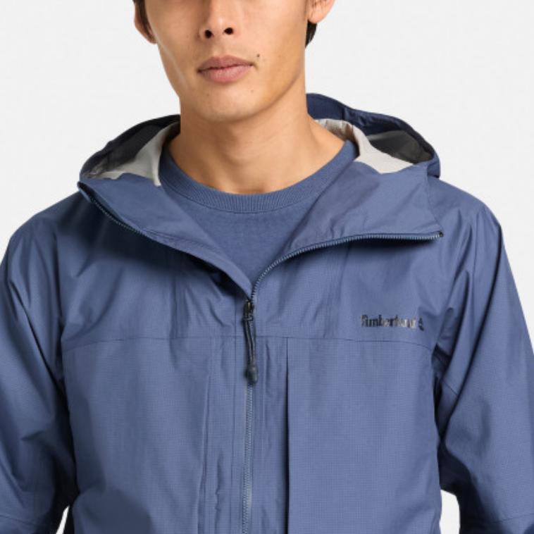 Timberland Jenness Waterproof Solid Color Zip Long Sleeve Jacket Men Jackets A2QSD-EYO