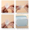 Convenient Adhesive Wheels Smooth Movement Easy to Install Adhesive Wheels Space Saving Wheels for Furniture & Storage