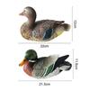 Realistic Mandarin Duck Statue Fine Symbol Resin Art Craft Mandarin Duck Ornament for Pool  -Yx