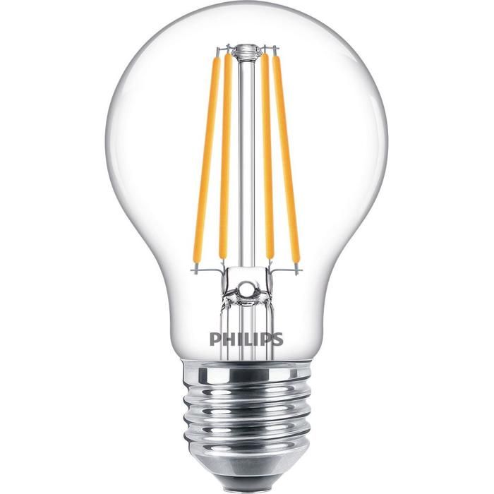 Philips ampoule LED Standard E27 75W Blanc Froid Claire, Verre