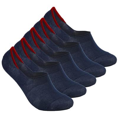 Xjarvis Premium 5 Pairs No Show Low Cut Loafer Socks For Men & Women Non Slip With Combed Cotton Socks For Sports, Runni