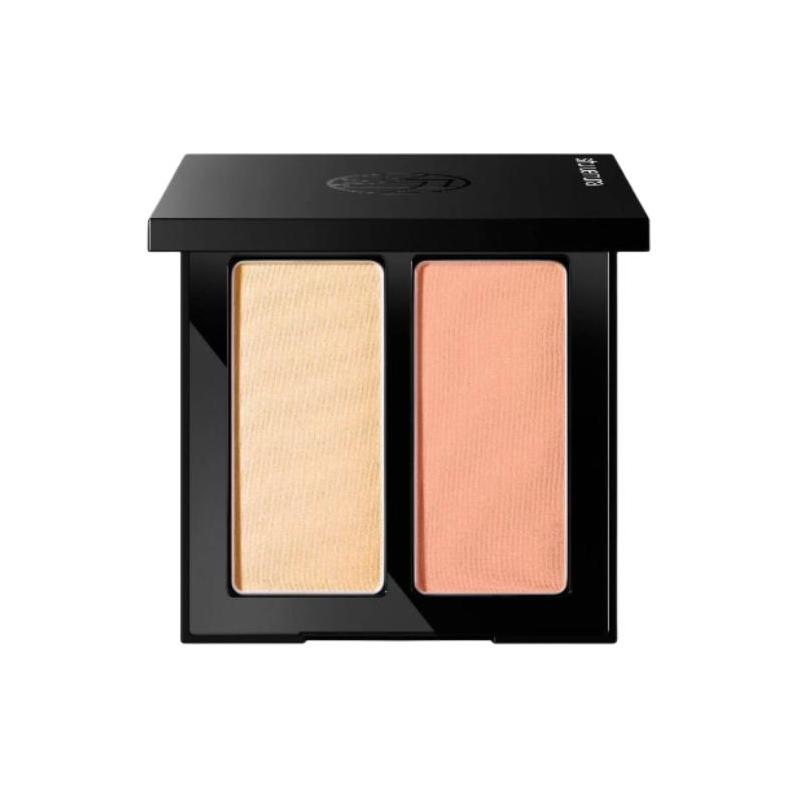 Shu Uemura Палетка для макияжа лица Летняя 2025 3D Скульптурирующий румяна Натуральный тон #Карамельный латте Карамельный латте красный