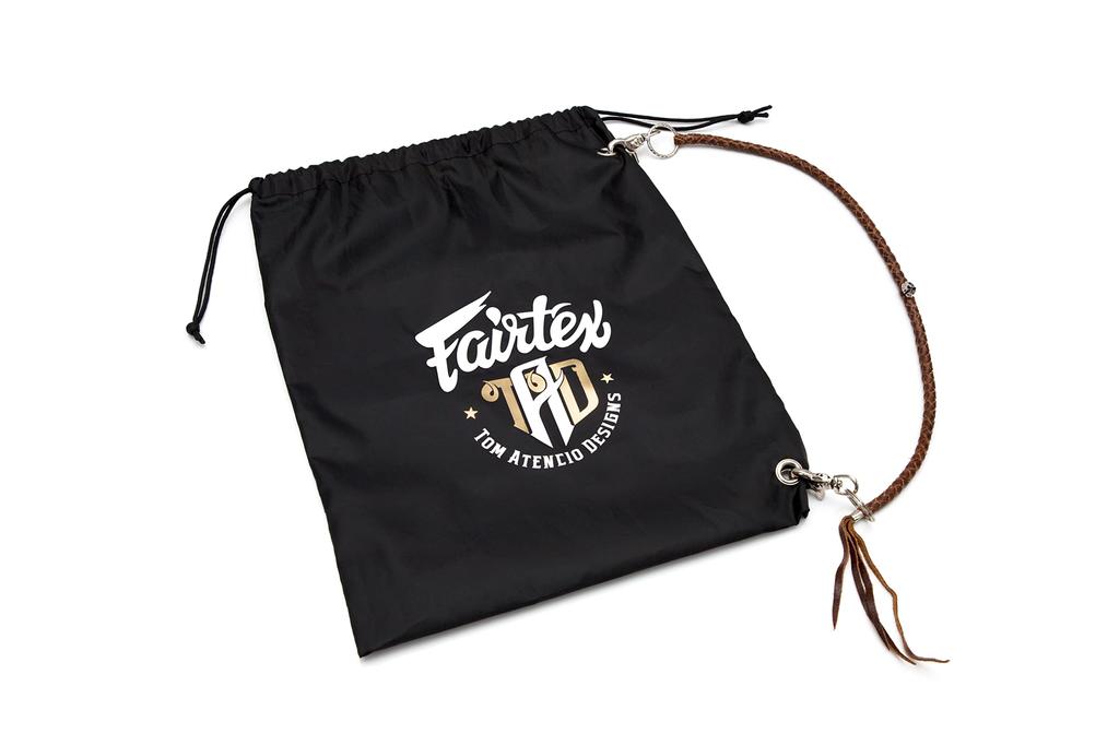 Fairtex Heart of a Warrior Boxing Gloves Fairtex Muay Thai Gloves with Syntek Leather Foam Tom Atencio Collaboration MMA Kickboxing Multi-Layer