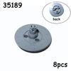 Non-Toxic Suspension Steering Hub Portal Axle Housing Drive Combination Moc Building Block Bricks Technical Parts 92906 32494 92909 35189