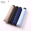 Paradise Umbrella Plaid Umbrella for Men and Women, Dual-Use for Sun and Rain, Black Coating Sun Umbrella, Sun Protection, Uv Protection, Folding