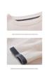 Women's Pure Wool Round Neck Color Block Sweater - Autumn/Winter 2024 Korean Style Loose Fit Pullover