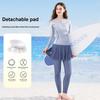 Disney Long Sleeve Long Pants Full Body Sun Protection Round Neck Split Swimwear Women swimwear D16113S2H-1
