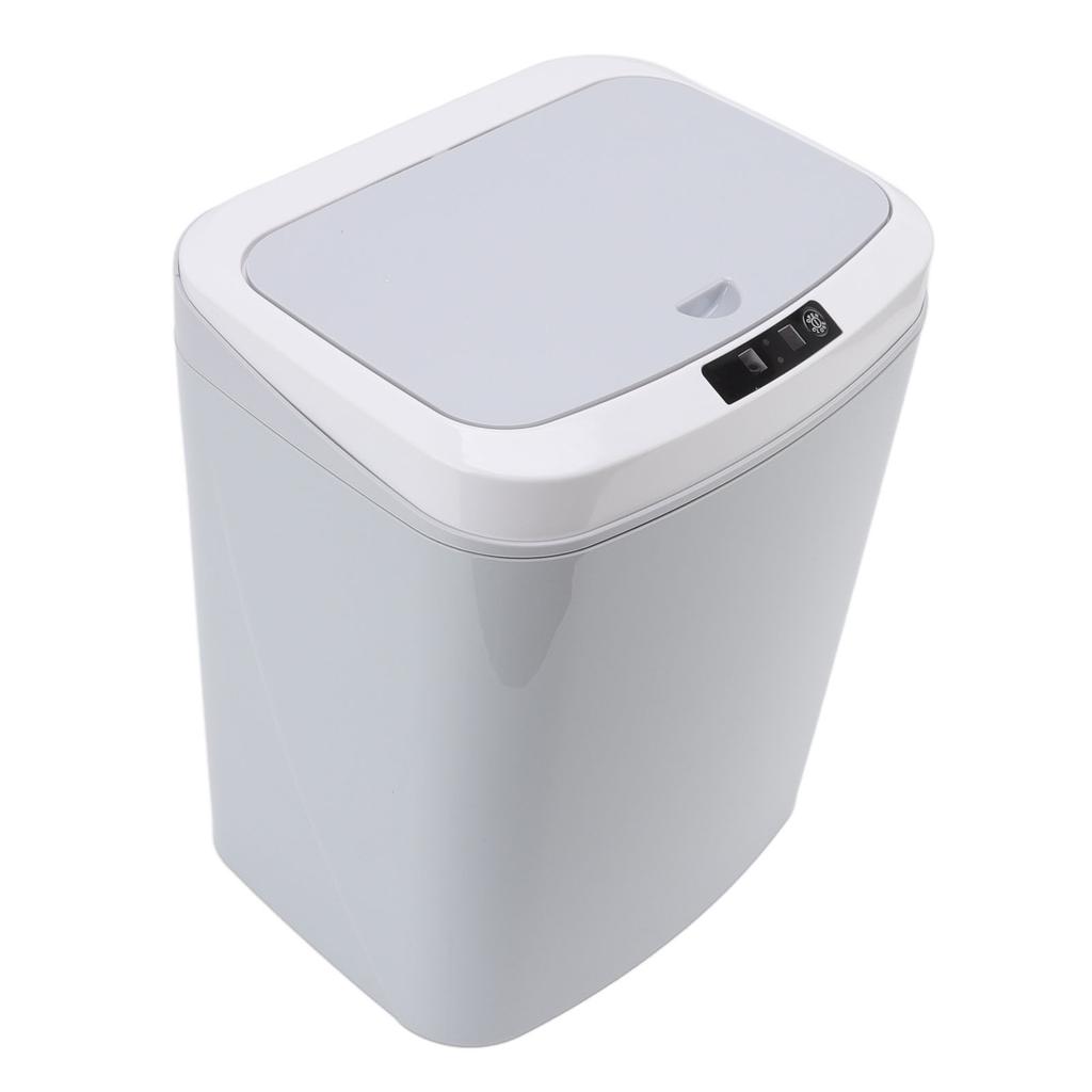 Inteligentny kosz na śmieci 16L Indukcja na podczerwień Sterowanie przyciskiem Ręczny Cichy Domowy Automatyczny kosz na śmieci