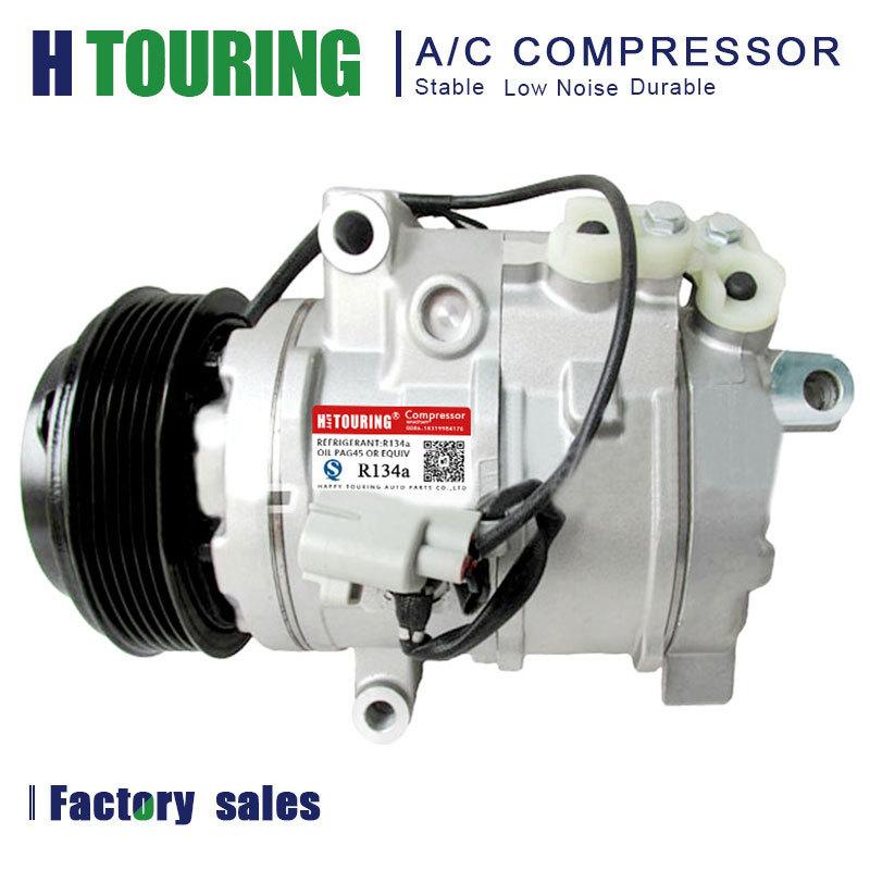 AC Compressor for Toyota Prado 4700 2005 2006 2007 2008 2009 2010 2011 2012 2013 10SR19C AC Conditioning 4472800041 447280-0041