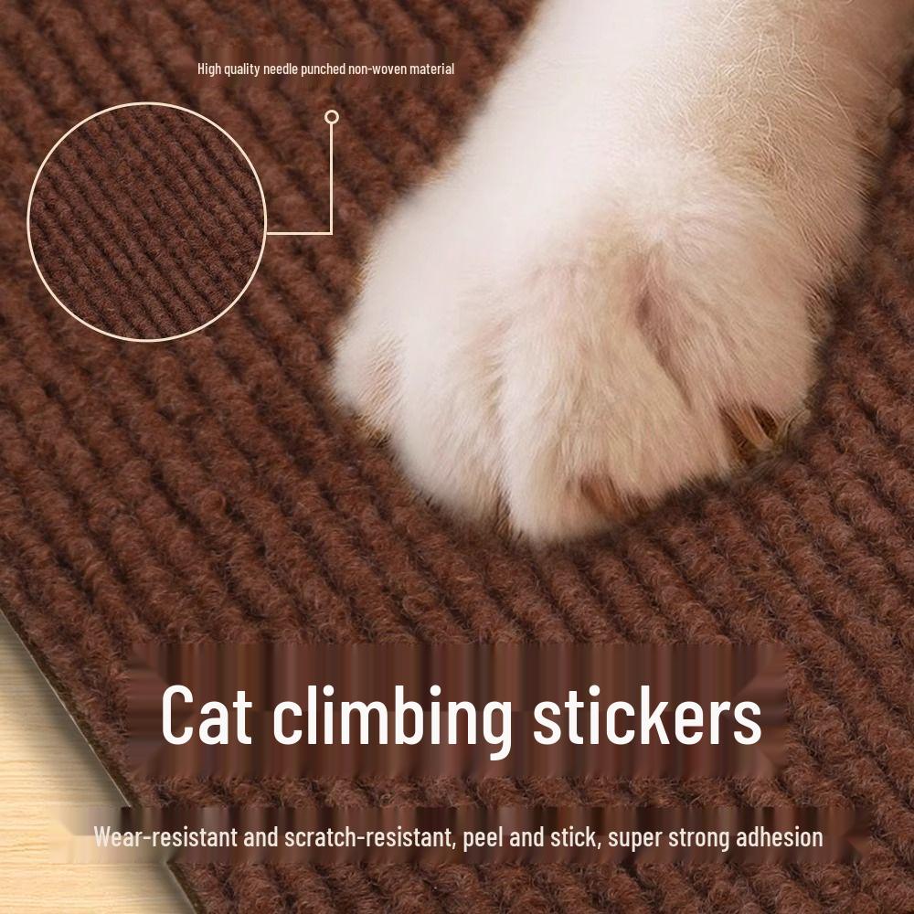 Self-Adhesive Cat Scratch-Resistant Wall Stickers - Furniture Protector and Climbing Frame