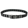 Versatile Retro Punk Star Belt Double-breasted Y2k Pin Buckle Belt Hip-hop Style Hollowed Out Belt Women Waist Accessories