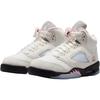 Air Jordan 5 Retro GS Medium Soft Pink Kids Sneakers White Black HQ7980-102