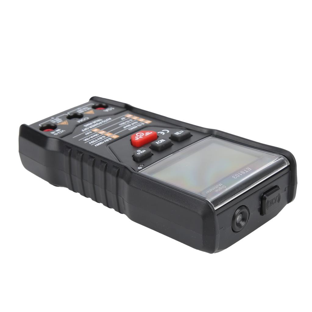 ET8103 Intelligent Multimeter LCD Backlit Display Portable Digital Voltage Tester for Outdoor