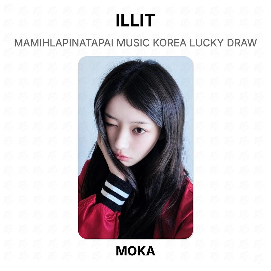 ILLIT MAMIHLAPINATAPAI MUSIC KOREA LUCKY DRAW Official Photocard