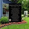 1pc Memorial Garden Flag You Are In My Heart - 30.48x45.72 Cm, Outdoor Cemetery Decor