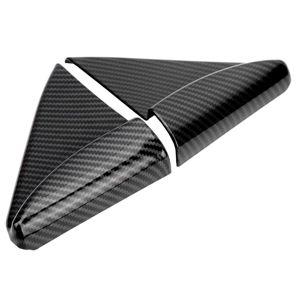 Interior A Pillar Triangular Trim Windshield Decor Carbon Fiber Style Fit for Nissan