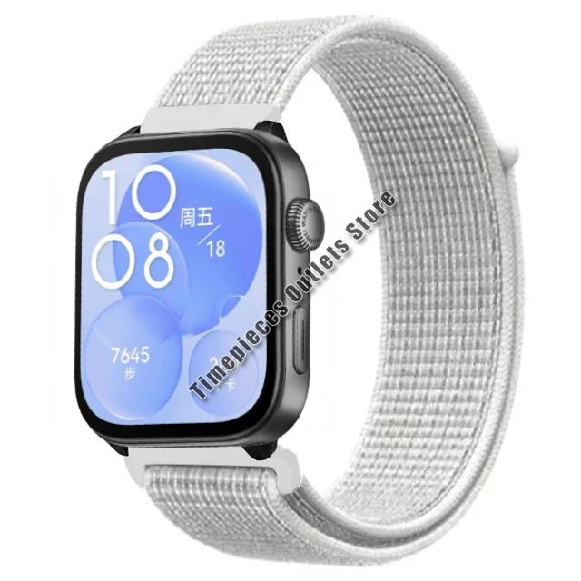 Nylon Loop Strap For Huawei Watch Fit 3 Sport Breathable Replacement Bracelet Wristband For Huawei Watch Fit 3 Belt Accessories