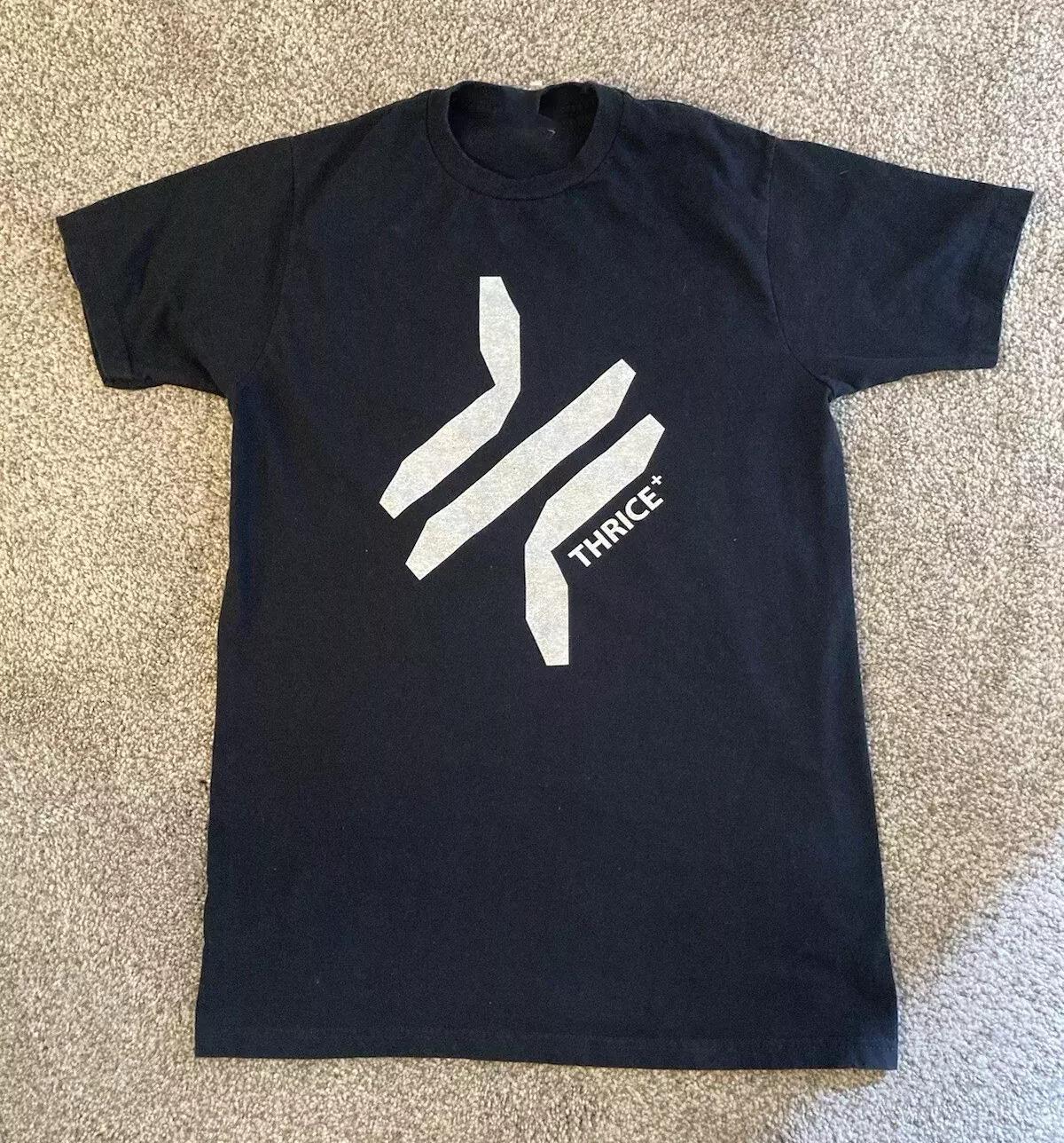 Thrice Band Logo Thrice Plus T Shirt Full Size S5xl S