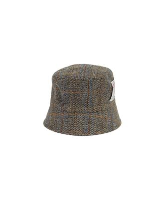 Beulaunyadeu Harris Tweed Bucket Hat, Brown