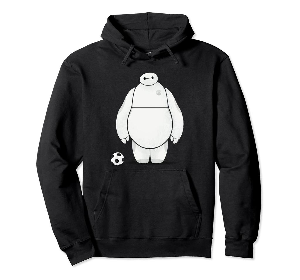 Disney Big Hero 6 Baymax & Soccer Ball Vintage Shot Hoodie