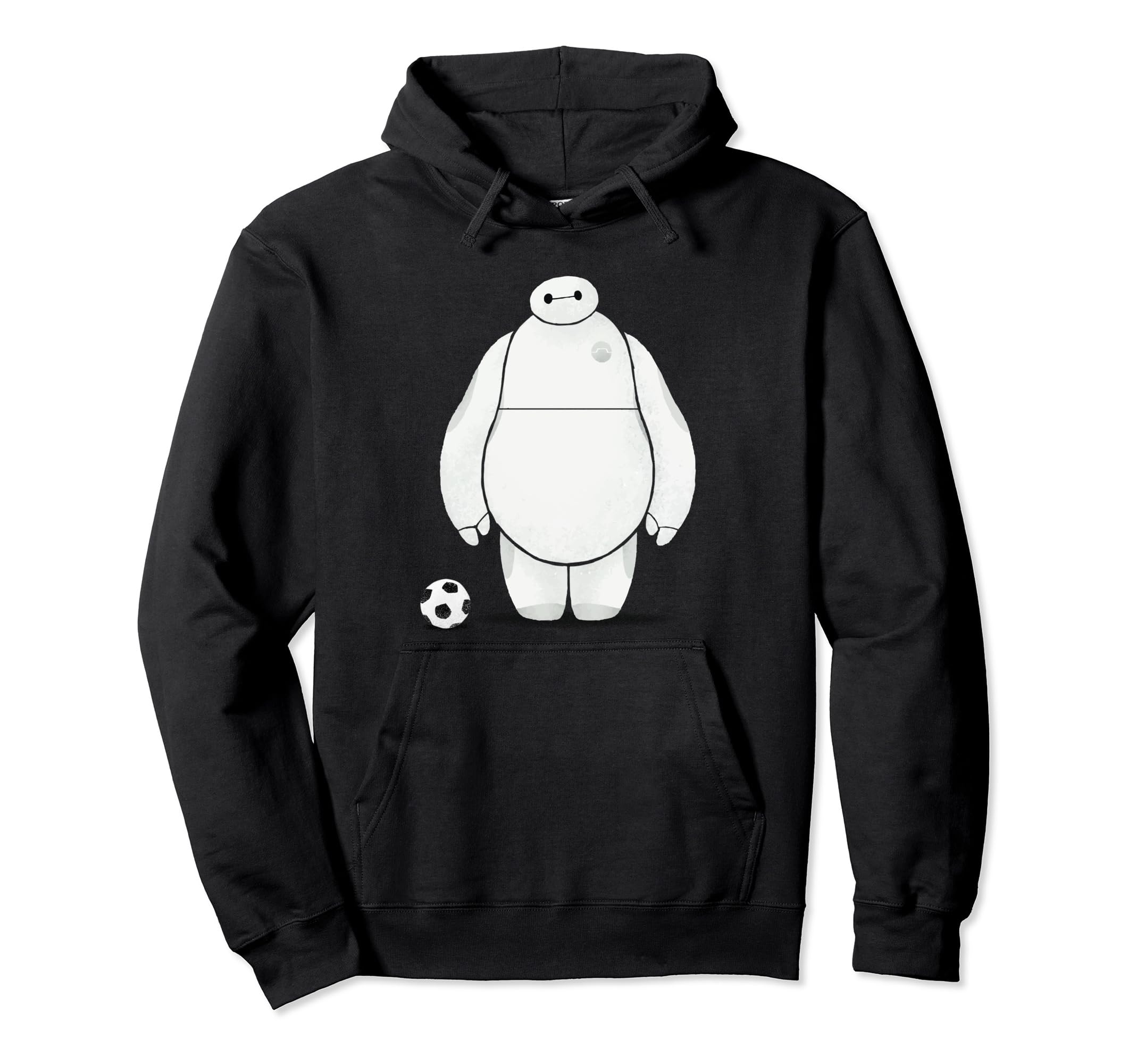 

Disney Big Hero 6 Baymax & Soccer Ball Vintage Shot Hoodie