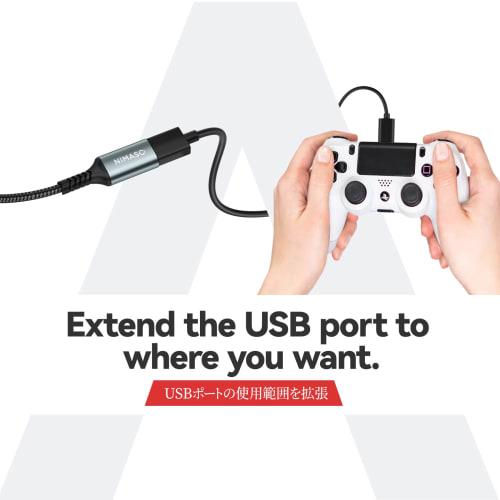 NIMASO USB Extension Cable USB3.0 Standard 3.0m Type A Male - Type A Female USB Extension Cord Gray NCA21L421