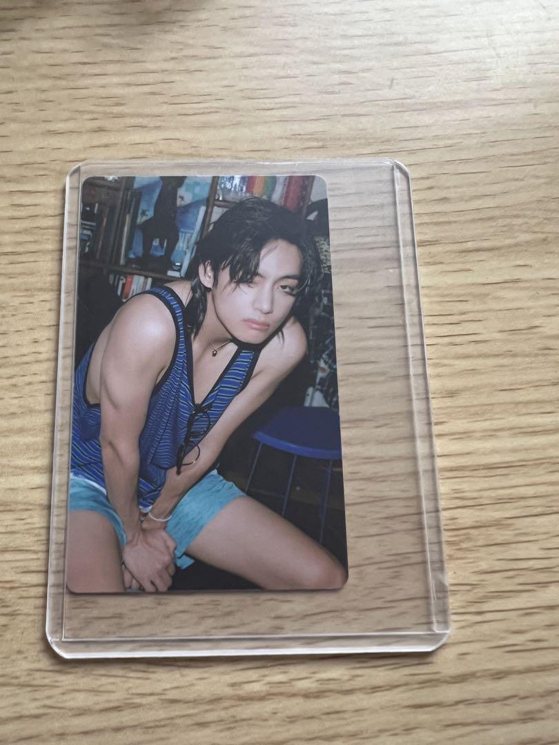 

[Б/У] BTS FESTA V Тэхён V Бонусная торговая карточка при покупке капсулы