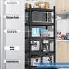 Multi-functional Carbon Steel Kitchen Storage Rack
