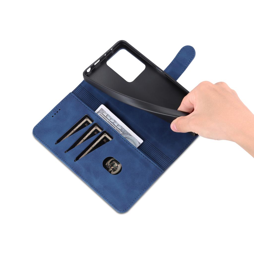 AZNS For Xiaomi Redmi Note 12 Pro 5G/Note 12 Pro Speed 5G/Poco X5 Pro 5G Phone Case PU Leather Wallet Stand Flip Folio Protective Cover