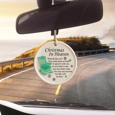Christmas In Heaven Ornament Empty Chair Christmas Tree Ornament Memorial Gifts