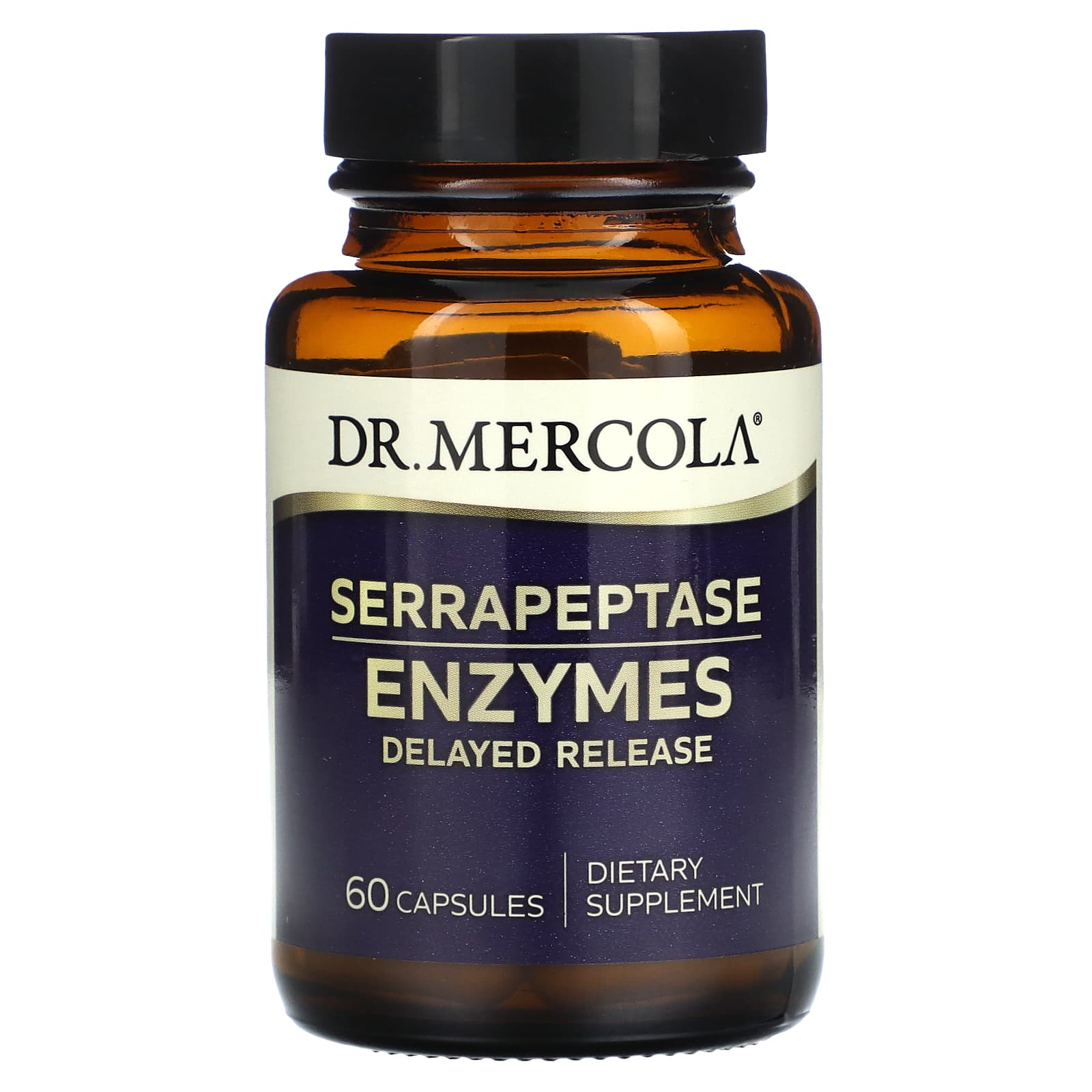 

Dr. Mercola, Serrapeptase Enzyme, 60 Capsules