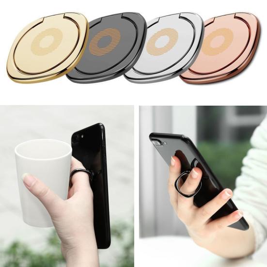 Ultrathin 360 Degree Rotation Mobile Phone Finger Ring Stand Holder Desk Bracket