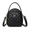 Diamond Embroidered Thread Women's Bag Mother Mobile Phone Bag Niche Double-layer Crossbody Bag Hand-held One-shoulder Crossbody Bag Bag