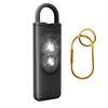 Stroboskop Taschenlampen Schlüsselanhänger 300 Lumen Persönliches Sicherheitslicht mit Schlüsselring Kompakt Tragbar Dual-LED Taschenlampe für Outdoor-Notfälle