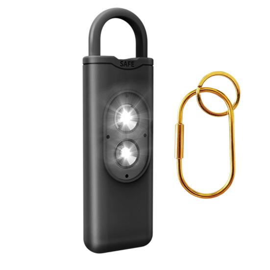 Stroboskop Taschenlampen Schlüsselanhänger 300 Lumen Persönliches Sicherheitslicht mit Schlüsselring Kompakt Tragbar Dual-LED Taschenlampe für Outdoor-Notfälle