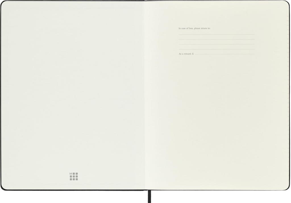 Moleskine 2026 Weekly XL Size x Starts Model DHB12WN4Y26 Planner, 12-Month Diary, (19cm 25cm), Hardcover, Black, January,