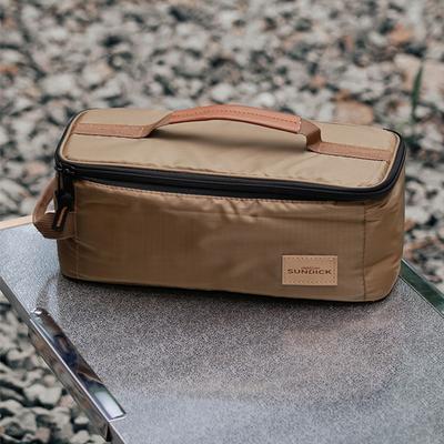 Camping Tableware Organizer SUNDICK Lightweight Dinnerware Storage Bag Breathable Portable Wear-Resistant for Picnic Camping