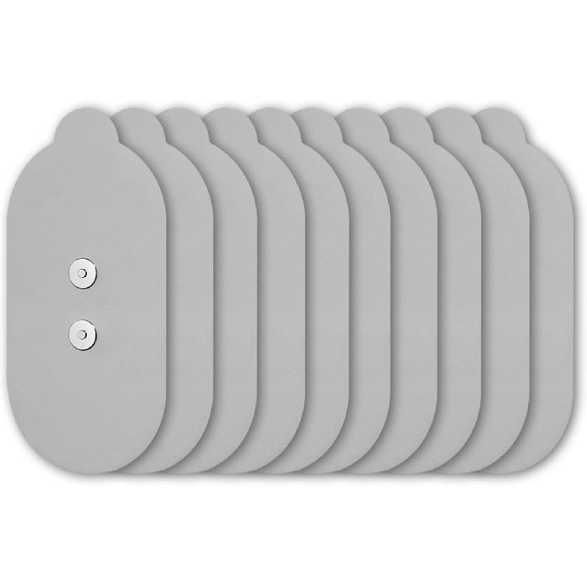Сменные накладки для беспроводного массажера Mooyee (Серый-10шт)