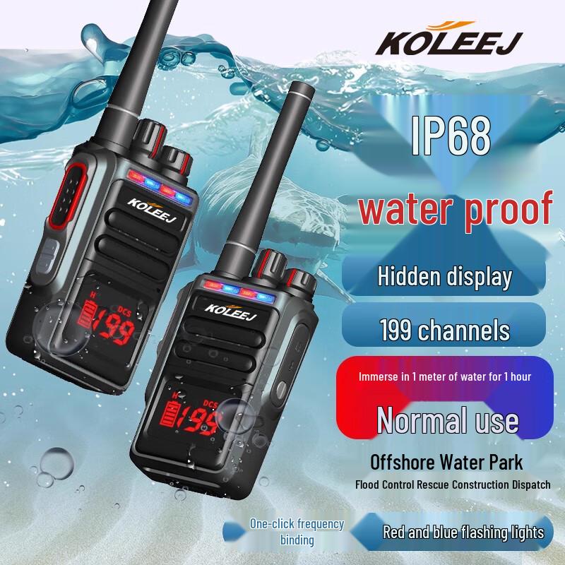 KeLiJie KLJ-568 Professional Mini IP67 Waterproof Two-Way Radio (CN version)