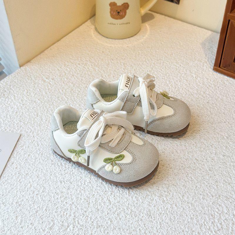 Girls' sports shoes 2025 autumn new children's lightweight soft-soled casual shoes little girl soft-soled non-slip Forrest Gump shoes