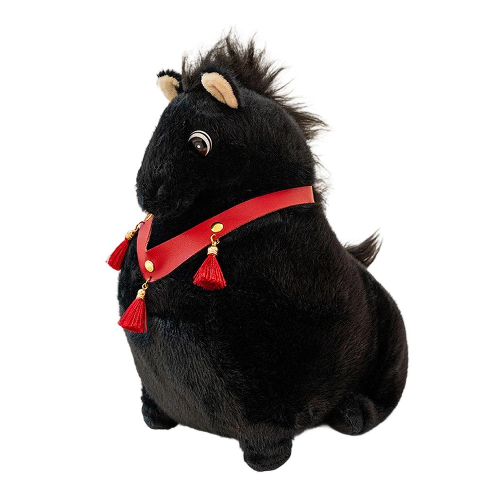 Plüschpferd Geschenk für Jungen Mädchen, Plüsch Stofftier Spielzeug für Bauernhof Kinder Geburtstagsparty