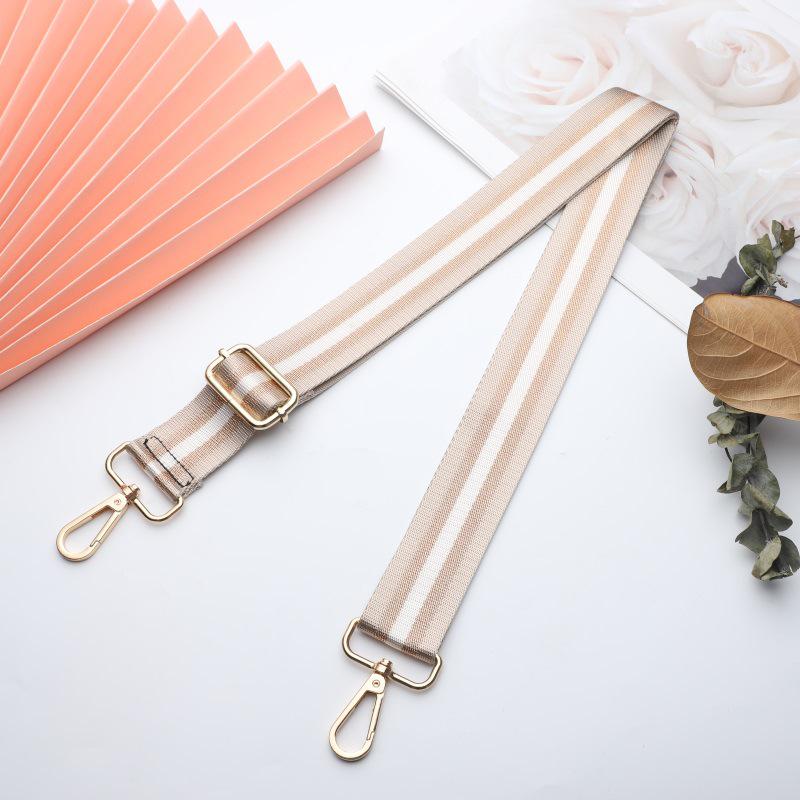 Wide Adjustable Canvas Shoulder Bag Strap - 3.8cm, DIY Accessory, Free Shipping
