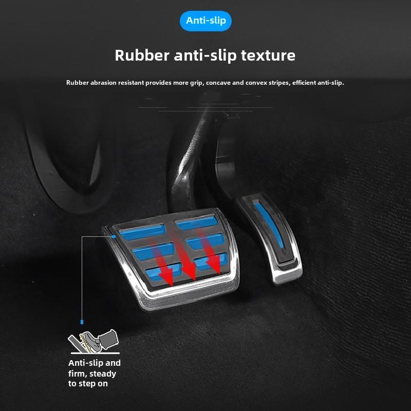 Car Accelerator Brake Pedals Non-Slip Pedal Mat Rest Foot Pedals Accessories 2018~2026 Cayenne 2011~2017 Cayenne 958 For Porsche