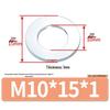 Extra Large Galvanized Metal Flat Washers - Sizes M1.6 to M14