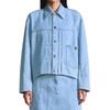 Levis Bluetab™ Series Ss25 Bluetab™ Series Loose Denim Jacket With Sleeve And Back Seam Details Women Jacket Light-Blue 001LT-0000